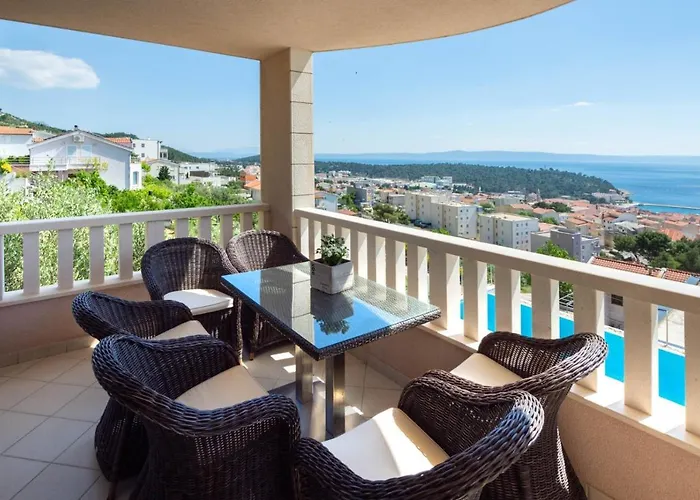 Luxury With Heated Pool, Jacuzzi And Sauna بيت للعطل ماكارسكا